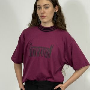 T-shirt ADIDAS Generation z półgolfem