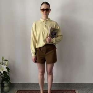 Masełkowy sweter/ polo - obrazek 2