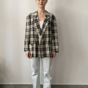 Marynarka Laura Ashley 100% len - obrazek 2