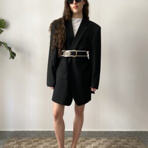 Czarna marynarka/ sukienka Hugo Boss - obrazek 2