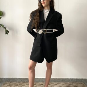 Czarna marynarka/ sukienka Hugo Boss - obrazek 4