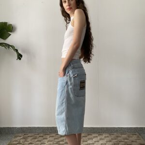 Jeansowe spodenki Baggy Dad Shorts - obrazek 3