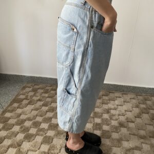 Jeansowe spodenki Baggy Dad Shorts - obrazek 5
