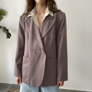Marynarka pastel purple 70 s - obrazek 4