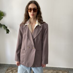 Marynarka pastel purple 70 s - obrazek 2