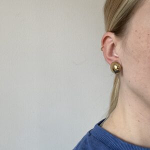 Kolczyki Gold Dots - obrazek 3