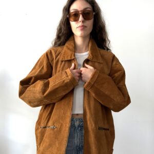 Zamszowa kurtka Classic Women - obrazek 3