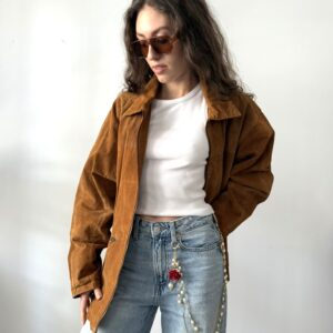 Zamszowa kurtka Classic Women - obrazek 8