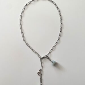 Łańcuch z charmsami no.4 silver - obrazek 2