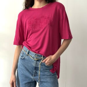 Fuksjowa koszulka PRETTY - obrazek 3