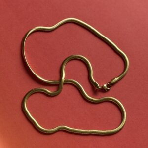 Naszyjnik złota żmijka