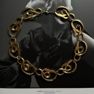 Masywny naszyjnik vintage