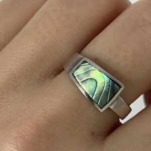 Pierścionek Pawie Oczko