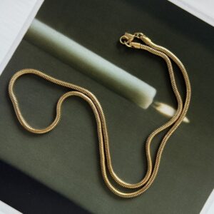 Naszyjnik o okrągłym splocie