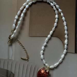 Naszyjnik z truskawką no2