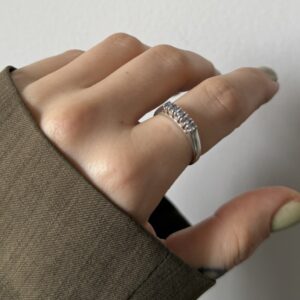 Pierścionek Cyrkonie