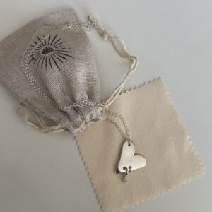 Naszyjnik Heart Piercing zirconia