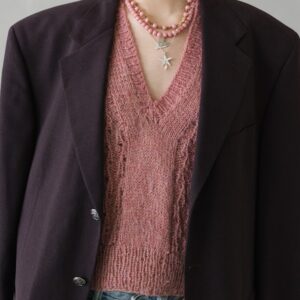 Naszyjnik Star Piercing pearl