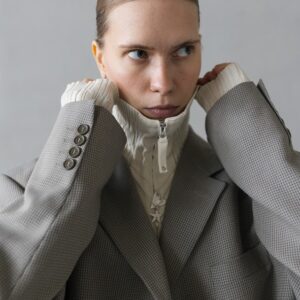 Naszyjnik Heart Piercing silver ball