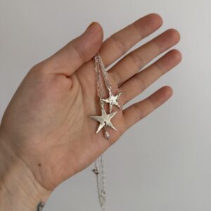 Naszyjnik Star Piercing pearl no2