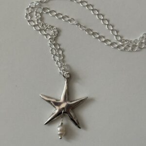 Naszyjnik Star Piercing Pearl