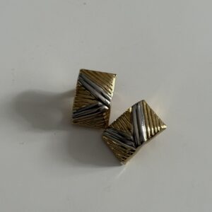 Klipsy Silver & Gold
